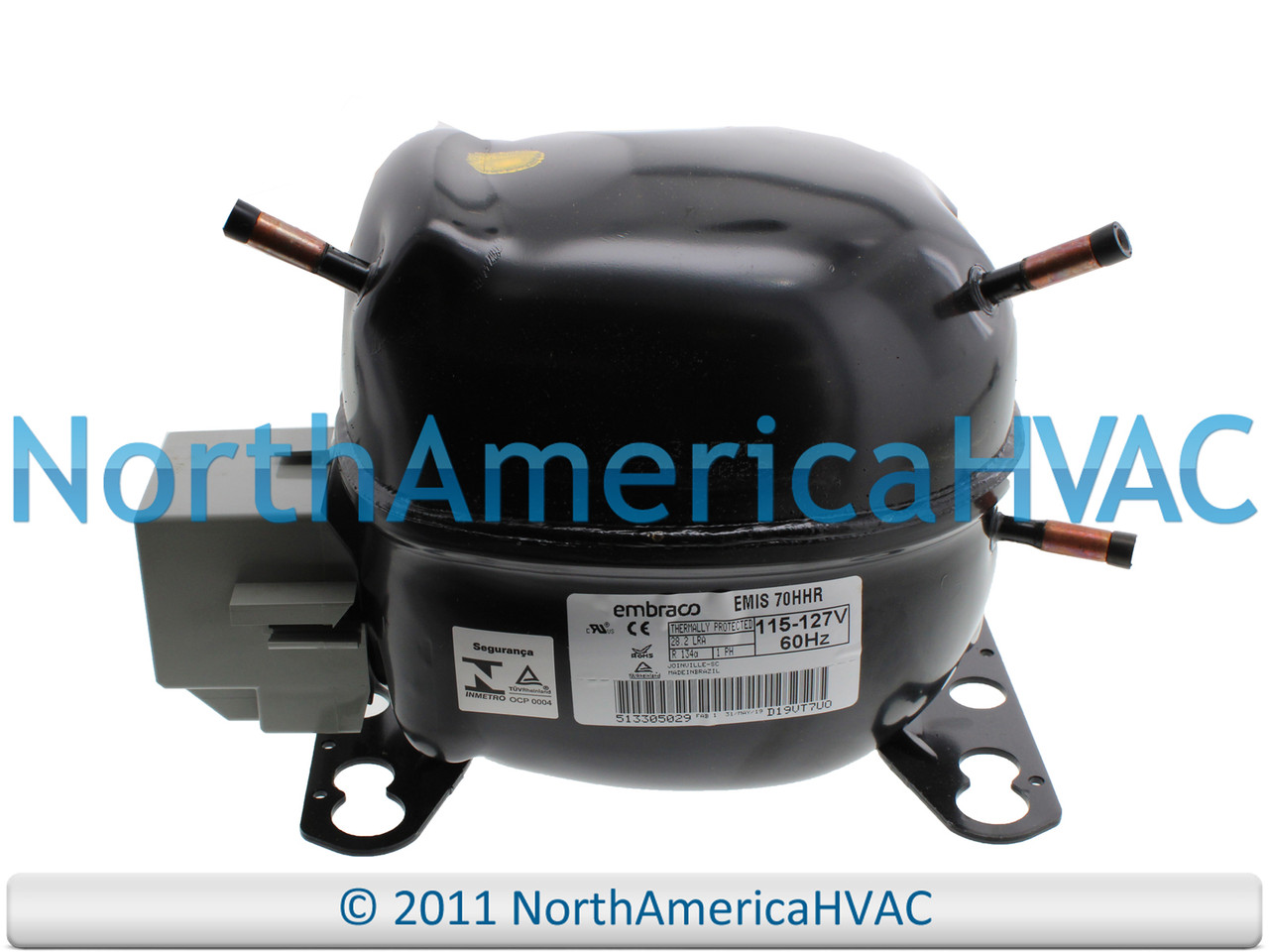 Refrigeration Compressor Replaces Hoshizaki 3A8693-01 HOS3A8693-01